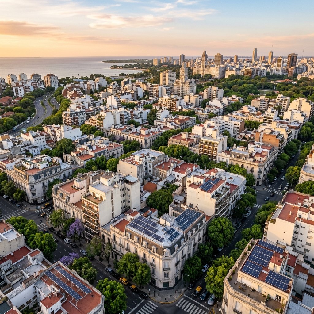 Barrio de Buenos Aires desde arriba